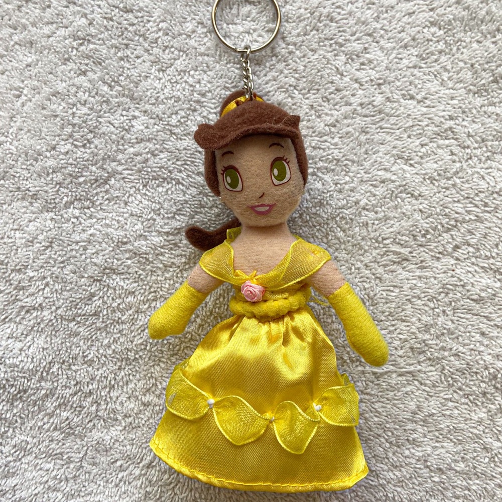 Belle from The Beauty and the Beast keychain